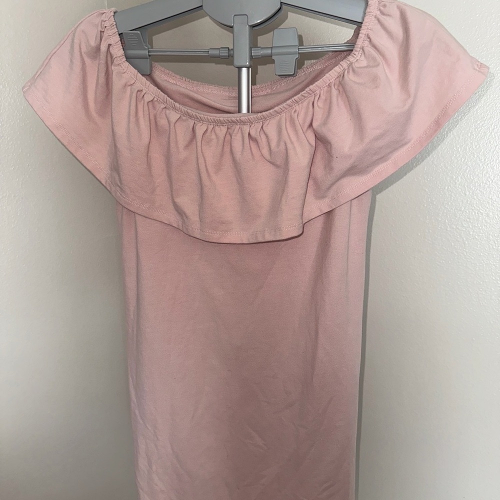 Cotton On Blush Off-The-Shoulder Dress